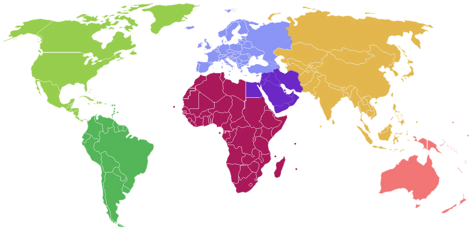 map of the world
