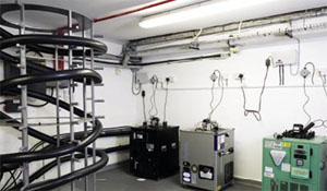 Part of the Innserve drink Dispense test facility at Tadcaster, York