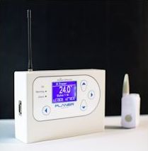 A typical wireless temperature monitoring system