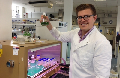 Conserving algal-bacterial consortium using cryopreservation 